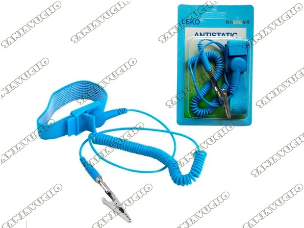 &u+ PULSERA ANTIESTATICA CON CABLE